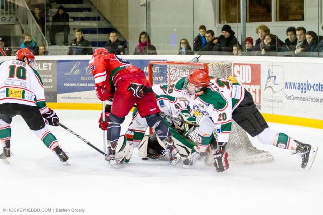 Photo hockey match Anglet - Mont-Blanc le 30/11/2013