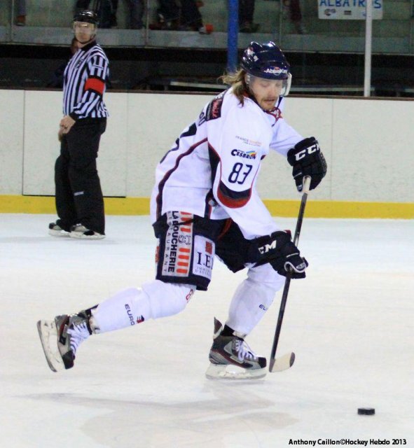 Photo hockey match Brest  - Angers  le 29/11/2013