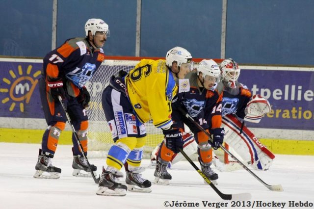 Photo hockey match Montpellier  - Dunkerque le 30/11/2013