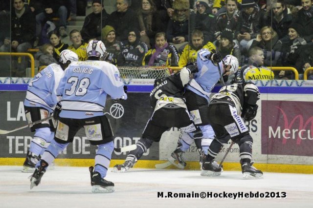 Photo hockey match Rouen - Briançon  le 03/12/2013