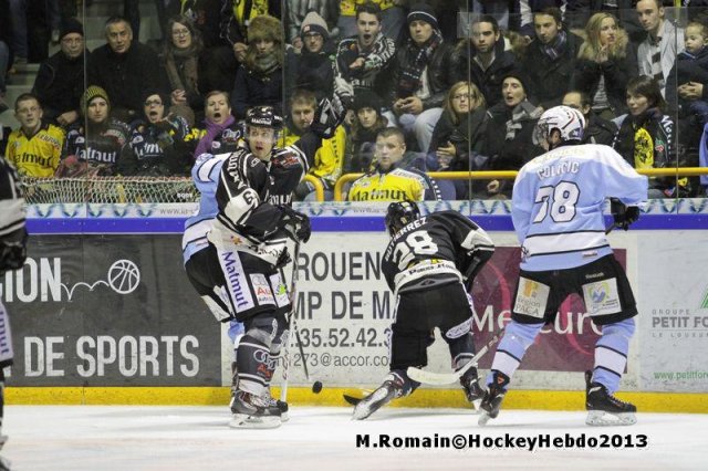 Photo hockey match Rouen - Briançon  le 03/12/2013