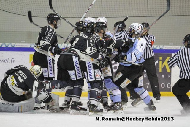 Photo hockey match Rouen - Briançon  le 03/12/2013