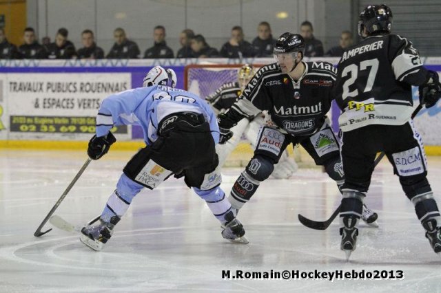 Photo hockey match Rouen - Briançon  le 03/12/2013