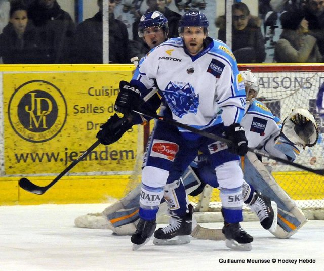 Photo hockey match Dijon  - Villard-de-Lans le 07/12/2013