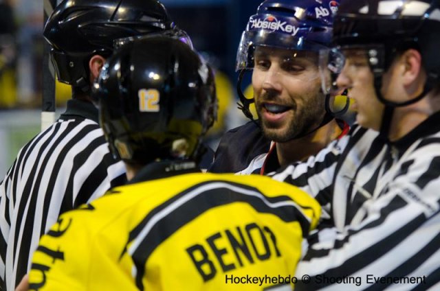Photo hockey match Angers  - Rouen le 07/12/2013