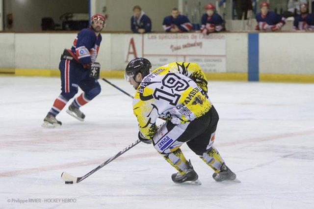 Photo hockey match Evry  - Chambéry le 07/12/2013