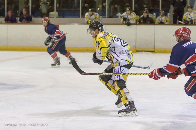 Photo hockey match Evry  - Chambéry le 07/12/2013