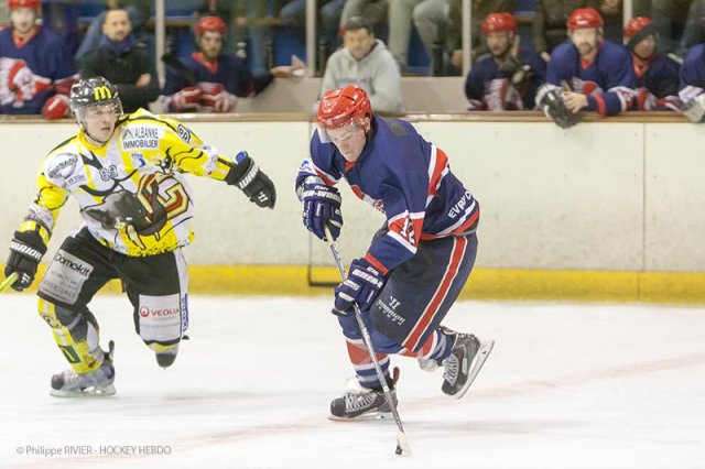 Photo hockey match Evry  - Chambéry le 07/12/2013