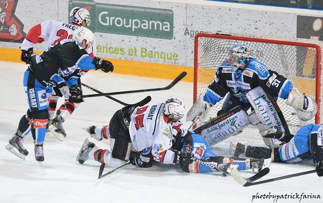Photo hockey match Gap  - Briançon  le 07/12/2013