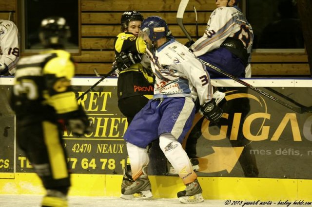 Photo hockey match Roanne - Clermont-Ferrand le 07/12/2013