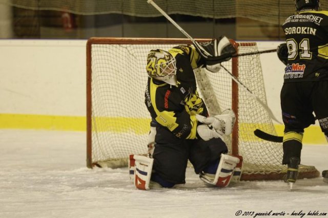 Photo hockey match Roanne - Clermont-Ferrand le 07/12/2013