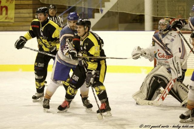 Photo hockey match Roanne - Clermont-Ferrand le 07/12/2013