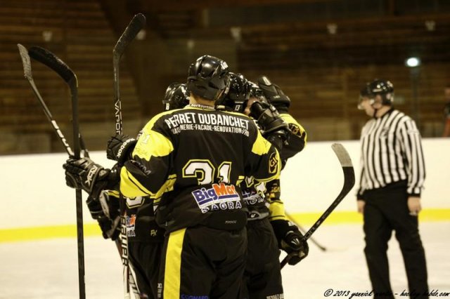 Photo hockey match Roanne - Clermont-Ferrand le 07/12/2013