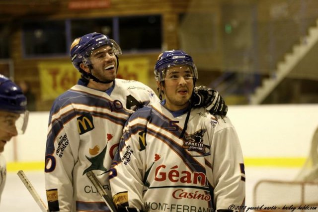 Photo hockey match Roanne - Clermont-Ferrand le 07/12/2013