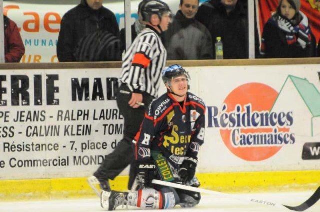 Photo hockey match Caen  - Morzine-Avoriaz le 07/12/2013