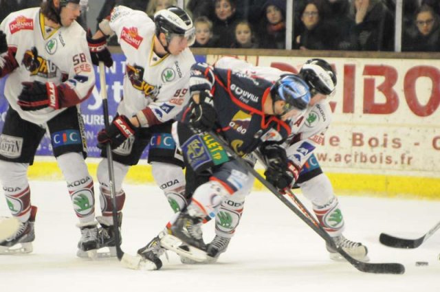 Photo hockey match Caen  - Morzine-Avoriaz le 07/12/2013