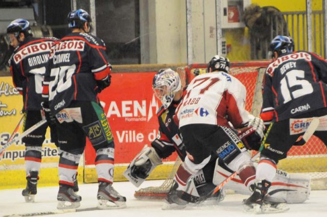 Photo hockey match Caen  - Morzine-Avoriaz le 07/12/2013
