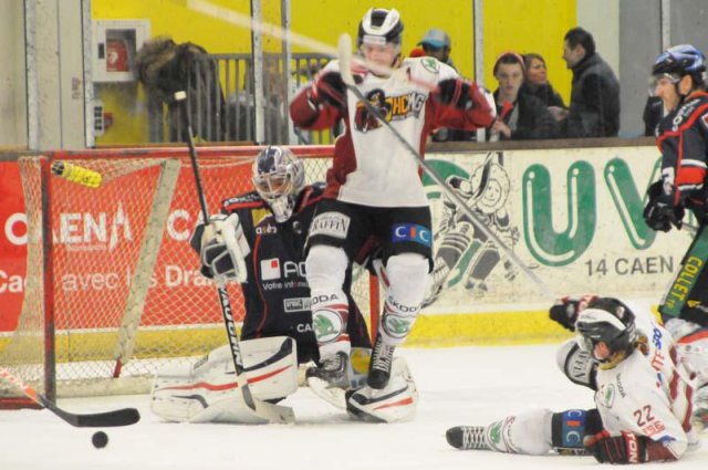 Photo hockey match Caen  - Morzine-Avoriaz le 07/12/2013