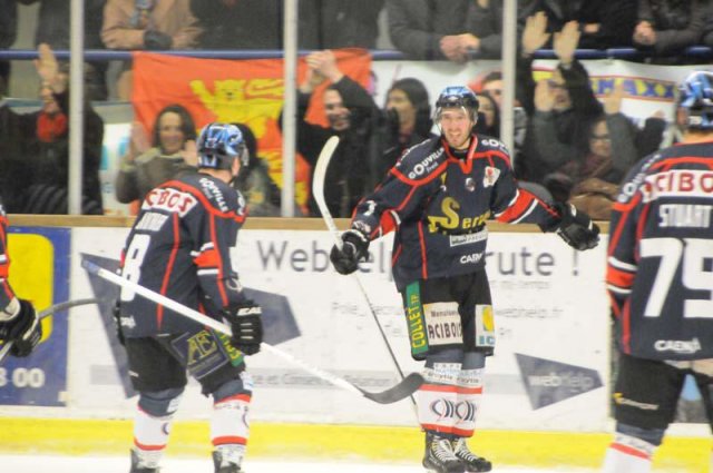 Photo hockey match Caen  - Morzine-Avoriaz le 07/12/2013