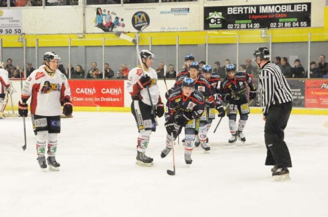 Photo hockey match Caen  - Morzine-Avoriaz le 07/12/2013