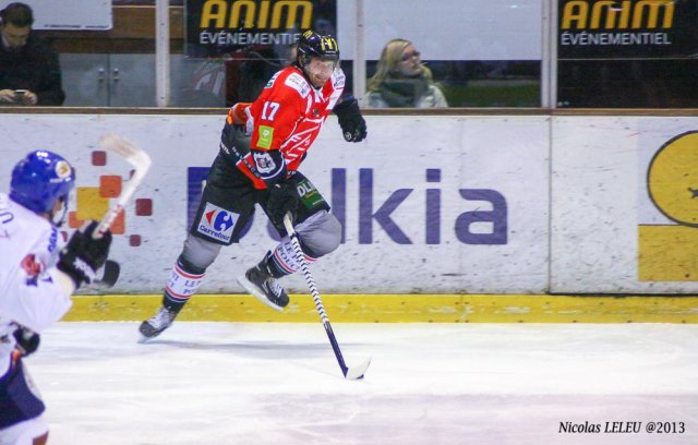 Photo hockey match Amiens  - Brest  le 06/12/2013