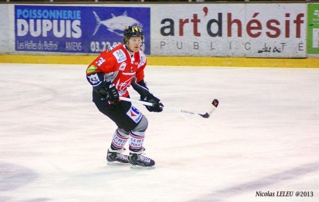 Photo hockey match Amiens  - Brest  le 06/12/2013