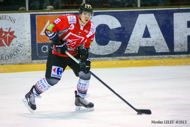 Photo hockey match Amiens  - Brest  le 06/12/2013