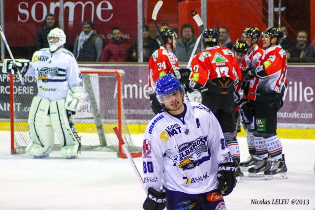 Photo hockey match Amiens  - Brest  le 06/12/2013