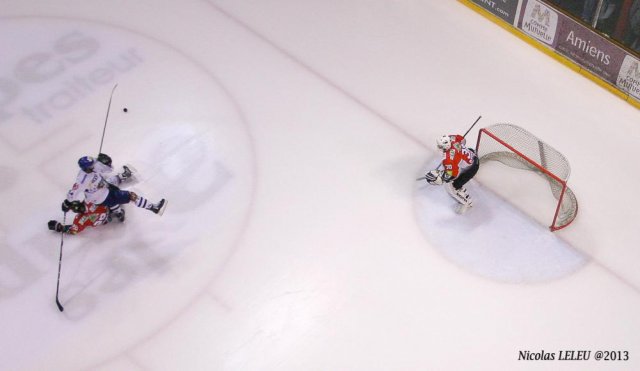 Photo hockey match Amiens  - Brest  le 06/12/2013
