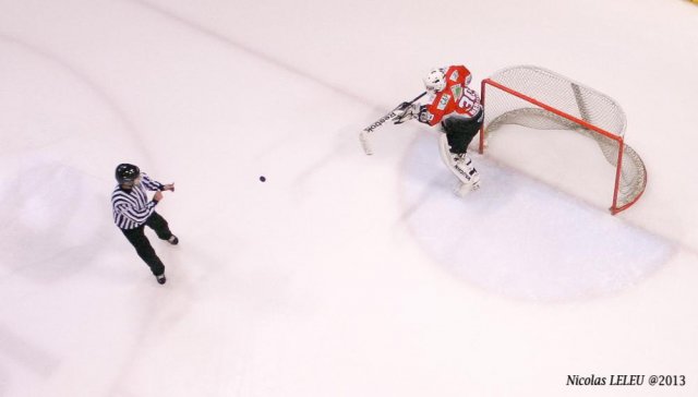 Photo hockey match Amiens  - Brest  le 06/12/2013