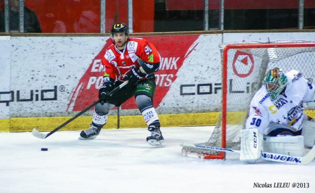 Photo hockey match Amiens  - Brest  le 06/12/2013