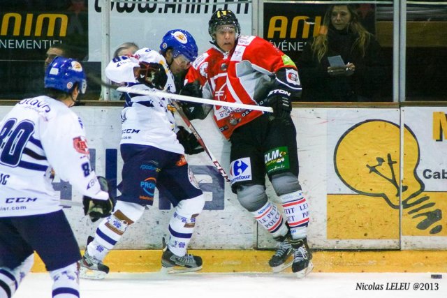 Photo hockey match Amiens  - Brest  le 06/12/2013