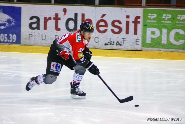 Photo hockey match Amiens  - Brest  le 06/12/2013