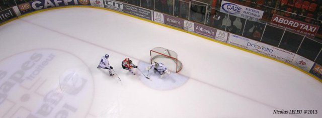 Photo hockey match Amiens  - Brest  le 06/12/2013