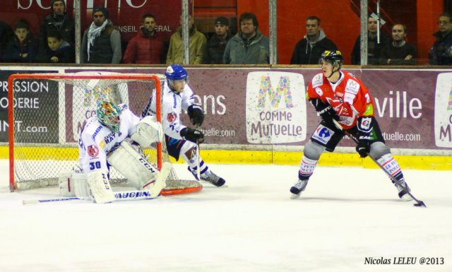 Photo hockey match Amiens  - Brest  le 06/12/2013