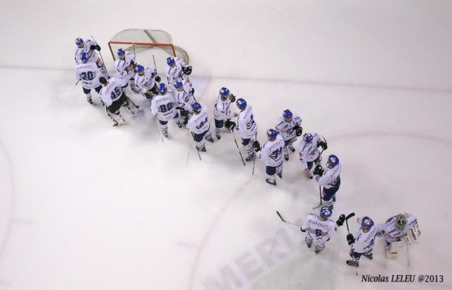 Photo hockey match Amiens  - Brest  le 06/12/2013