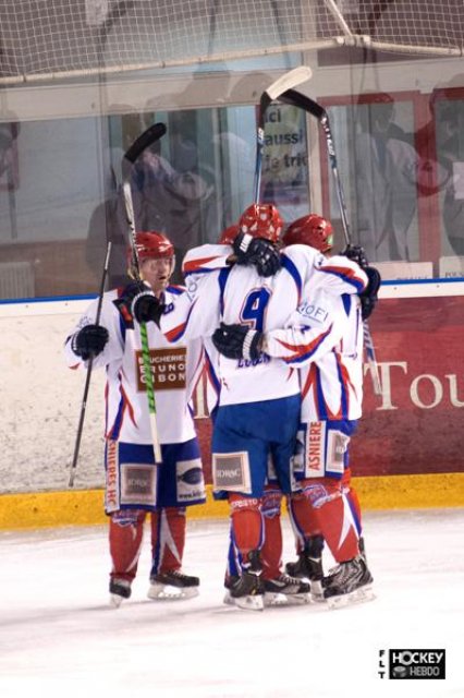 Photo hockey match Tours  - Asnières le 07/12/2013