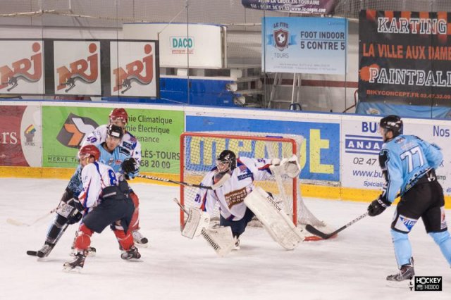 Photo hockey match Tours  - Asnières le 07/12/2013