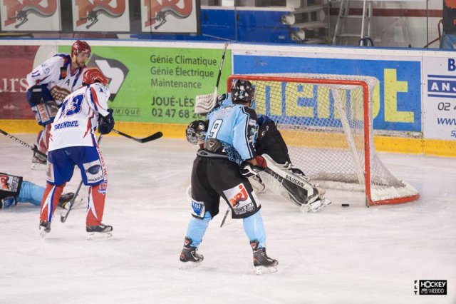 Photo hockey match Tours  - Asnières le 07/12/2013
