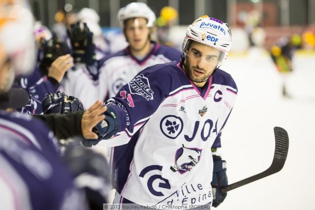 Photo hockey match Strasbourg  - Epinal  le 07/12/2013