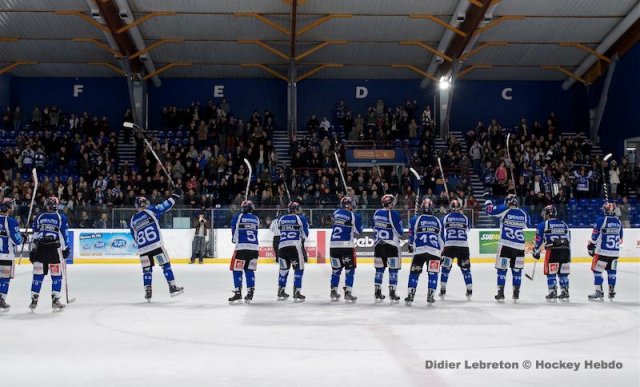 Photo hockey match Nantes - Montpellier  le 07/12/2013