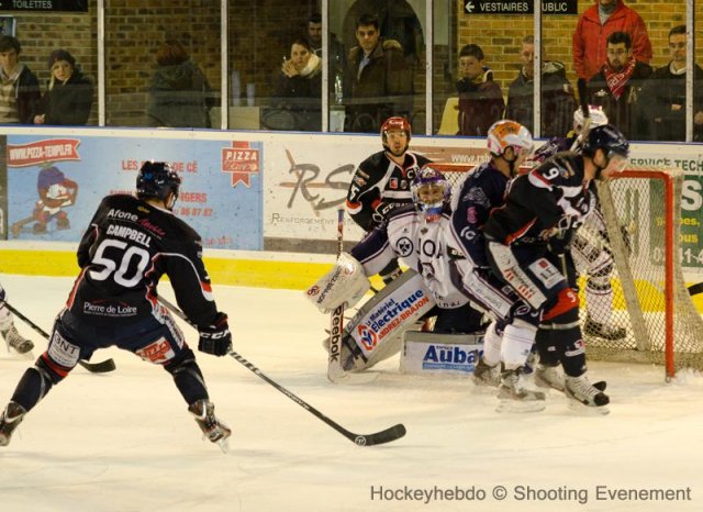 Photo hockey match Angers  - Epinal  le 10/12/2013