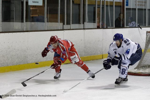 Photo hockey match Valence - Paris (FV) le 07/12/2013