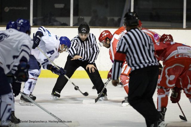 Photo hockey match Valence - Paris (FV) le 07/12/2013