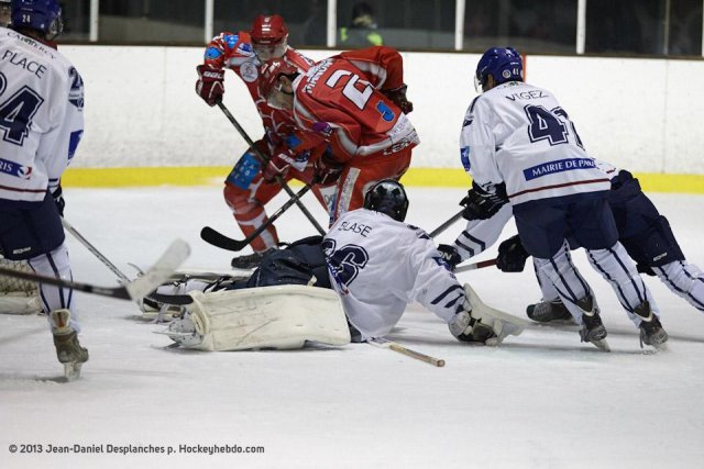 Photo hockey match Valence - Paris (FV) le 07/12/2013