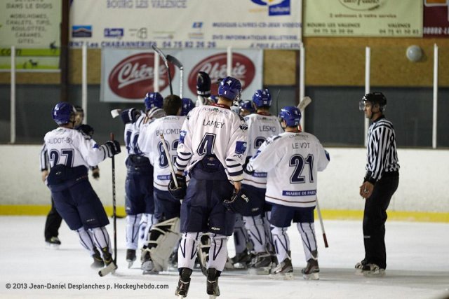 Photo hockey match Valence - Paris (FV) le 07/12/2013