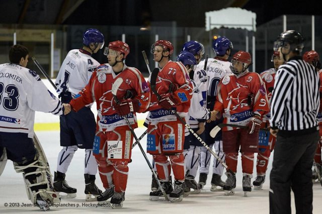 Photo hockey match Valence - Paris (FV) le 07/12/2013