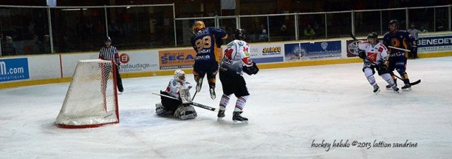 Photo hockey match Chamonix  - Amiens  le 14/12/2013
