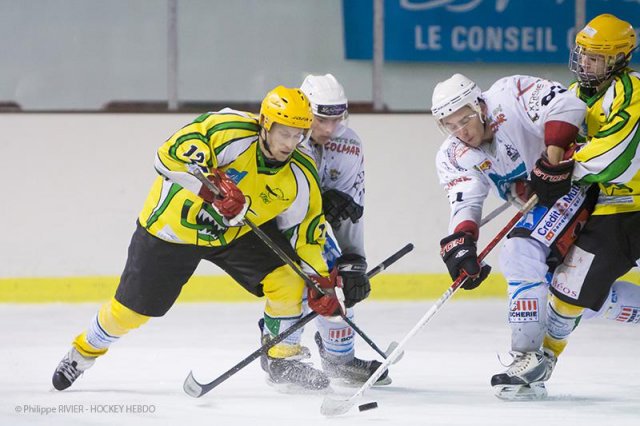 Photo hockey match Viry-Châtillon - Colmar le 14/12/2013
