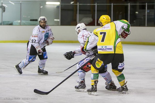 Photo hockey match Viry-Châtillon - Colmar le 14/12/2013
